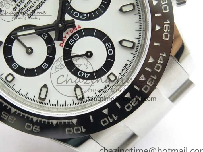 Daytona 1:1 Best and V4 SA4130 Case White 116500 Noob 904L Dial Bracelet Edition SS 0318